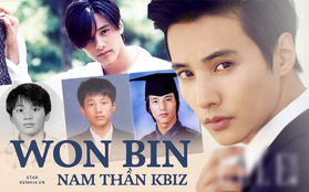 Nhan sắc của Won Bin khiến xứ Trung cũng phải nể phục: Từ nhỏ đã là báu vật hiếm có, 22 năm chưa bao giờ xuống sắc