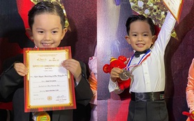 Mới 4 tuổi, con trai Khánh Thi - Phan Hiển đã xuất sắc giành 2 HCB dù lần đầu thi dance sport: Đúng là con nhà nòi!