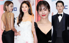 Thảm đỏ MBC Drama Awards 2019: "Mỹ nhân mặt đơ" đẹp đỉnh cao, loạt minh tinh khiến fan tá hoả vì mặt bóng nhẫy