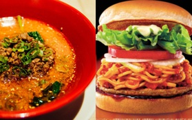 Lotteria Nhật Bản ra mắt burger mì Tantan phiên bản giới hạn khiến hội sành ăn háo hức mong chờ được nếm thử