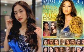 Lương Thùy Linh liên tục thăng hạng trên BXH Missosology, con đường chạm tới vương miện Miss World 2019 đang rất gần!