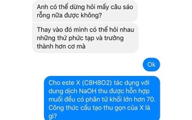 Bị phũ khi nhắn tin hỏi crush về thời tiết, nam sinh nhanh chóng ứng biến bằng kiến thức cao siêu của dân chuyên Hoá