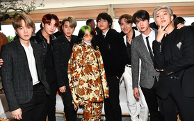 BTS nhận giải "Nhóm nhạc của năm" tại Hitmakers 2019, chụp ảnh với Billie Eilish và Lil Nas X liệu sẽ có màn collab khủng nào tiếp không đây?