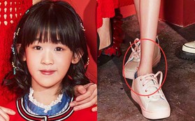 "Bao Chửng" Lục Nghị khoe ảnh Tết, netizen chỉ chú ý đến đôi chân gầy đến mức báo động của cô con gái