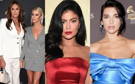 Tiệc tiền Grammy 2019: Kylie Jenner đẹp đến nao lòng, đọ sắc cùng người bố chuyển giới và dàn sao hot