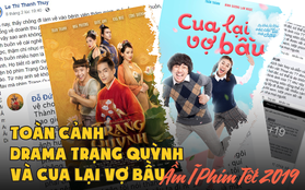 Toàn cảnh drama cung đấu "Trạng Quỳnh" và "Cua Lại Vợ Bầu" ầm ĩ mùa phim Tết 2019