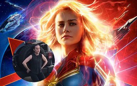 Brie Larson đẩy xe jeep nặng 2 tấn để tập luyện cho "Captain Marvel", làm siêu anh hùng khổ thế sao?