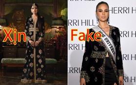 "Phốt" lớn đầu năm: Hoa hậu Hoàn vũ 2018 bị tố mặc váy nhái đến New York Fashion Week