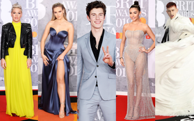 Thảm đỏ BRIT Awards 2019: Pink, Shawn Mendes dẫn đầu dàn sao, nhưng spotlight thuộc về loạt màn đọ sắc gây sốc