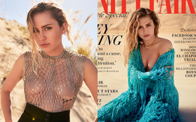 Làm vợ người ta, Miley Cyrus vẫn "thả rông" táo bạo trên tạp chí và tiết lộ lý do cưới Liam vì một người phụ nữ?