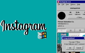 Nếu Instagram được phát minh vào năm 1995, đây sẽ là diện mạo "dữ dội" đủ khiến ai cũng phải trầm trồ