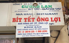 Xem ngay lịch mở Tết 40 hàng quán bình dân có tiếng ở Hà Nội: có nơi ăn Tết đến cả tháng trời