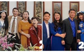 Khoe ảnh gia đình qua 3 năm, Quỳnh Anh Shyn lần đầu tiên mất spotlight vì cậu em càng lớn càng điển trai