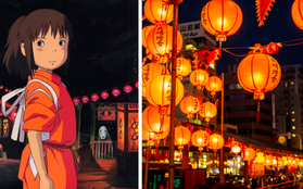 Lễ hội đèn lồng Nhật Bản lung linh như "Vùng đất linh hồn" đời thực khiến fan anime mê mẩn
