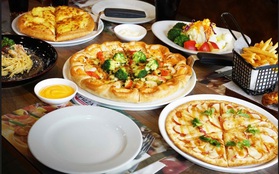 Vui Vẻ, An Lành, Hạnh Phúc - Chỉ nghe thôi là biết bộ 3 pizza được sinh ra dành cho mùa Giáng sinh rồi!