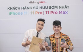 "Anh Bo" Đan Trường bất ngờ đến Di Động Việt để tậu iPhone 11 Pro Max