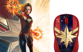 Captain Marvel sẽ là thành viên mới nhất trong BST chuột không dây M238 Marvel