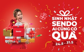 500.000 sản phẩm giảm giá “khủng” nhân dịp sinh nhật Sendo
