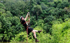 Đường trượt Zipline thử thách bậc nhất tại Madagui, bạn đã thử chưa?