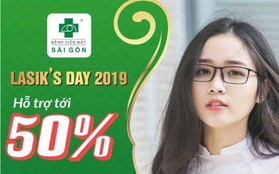 Lasik’s Day 2019: Cơ hội tạm biệt kính cận với chi phí hỗ trợ phẫu thuật Lasik lên đến 50%