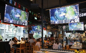 Nhà hàng thể thao phong cách Mỹ - Nơi hội ngộ của fan eSports Việt