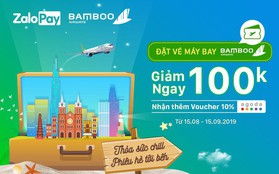 Bamboo Airways triển khai bán vé 25 đường bay trên ZaloPay với ưu đãi hấp dẫn