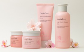 innisfree mang tinh túy từ hoa anh đào Jeju lên dòng sản phẩm dưỡng trắng da mới toanh