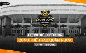 Vòng chung kết Đấu Trường Danh Vọng mùa Đông 2019 sẽ được tổ chức tại cung thể thao Quần Ngựa, Hà Nội