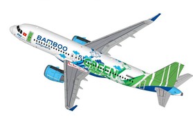 Hé lộ thông điệp ẩn sau "bộ áo" của chiếc A320neo mà Bamboo Airways sắp đón