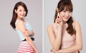 Cư dân mạng hào hứng chia sẻ hình ảnh của Minh Hằng từ thời "Sắc môi em hồng" đến quảng cáo son mới