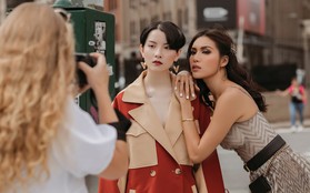 Minh Tú, Hồng Xuân ghi dấu ấn nhờ thần thái đỉnh cao tại New York Fashon Week