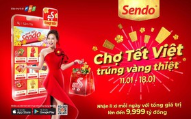 Không hổ danh cái gì cũng có, chợ Tết Sendo còn bán cả “vận đỏ” đây này