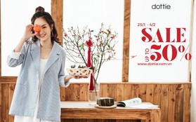 Shopping Tết cùng Dottie – giảm đến 50% toàn bộ sản phẩm