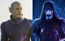 Lục lọi hồ sơ vũ trụ của 2 chủng tộc da xanh "thượng đẳng" Kree và Skrull trong “Captain Marvel”