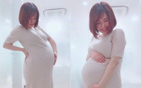 "Thánh nữ JAV" Aoi Sora khoe bụng bầu song sinh to "vượt mặt" ở tháng cuối cùng thai kỳ