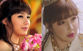 Từ MV solo năm 2010 đến năm 2019 là cả một sự khác biệt về ngoại hình của Park Bom