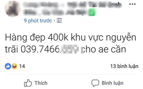 Nữ sinh lớp 12 bị tài xế xe ôm công nghệ rao số trên mạng, nội dung đi khách 400k/lượt