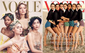 Khác với Angela Baby, Liu Wen chính là sao Hoa ngữ lên Vogue Mỹ cùng loạt mỹ nhân đình đám mà không hề bị “dìm”