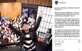 Công ty quản lý Aori Ramen tuyên bố cắt đứt với Seungri, chi nhánh Việt Nam vẫn chưa có động tĩnh gì