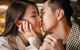 Khoảnh khắc ngọt ngào đến "tan chảy" của Lê Hà và ông xã soái ca trước đám cưới diễn ra ngày 30/4