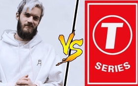 Livestream: PewDiePie và T-Series đang đua Top 1 YouTube cực gắt, lật kèo chỉ sau vài chục sub nữa