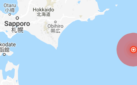 Động đất 6,2 độ tại Nhật Bản rung chuyển ngoài khơi bờ biển Hokkaido
