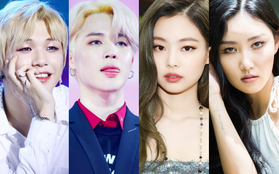 BXH idol hot nhất Kpop: Kang Daniel ngồi không cũng rủng rỉnh lên top với BTS, Jennie bất ngờ bị idol nữ này vượt mặt