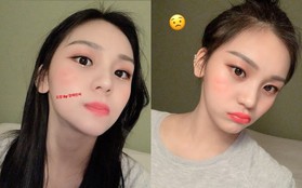 Gái xinh luôn đúng: Umji (Girlfriend) makeup theo kiểu vừa được hôn má , netizen vẫn khen chứ chẳng chê