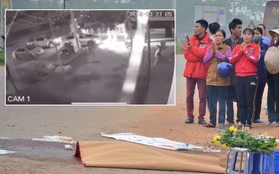 Camera an ninh ghi lại được thời điểm kinh hoàng khi chiếc xe khách lao thẳng vào đoàn đưa tang làm 7 người chết thảm