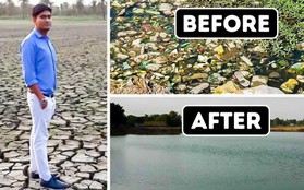 Chàng trai dành cả thanh xuân để hồi sinh mọi hồ nước tại Ấn Độ: Thế giới thực sự cần thêm nhiều người như anh