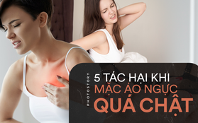 Đừng nghĩ mặc áo lót quá chật là vô hại, hãy cẩn thận với những nguy cơ này