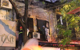 Hà Nội: Cháy nhà trong phố cổ, cháu bé may mắn thoát ra kịp thời