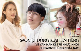 Sao việt đồng loạt lên tiếng về vấn nạn đi trễ nhức nhối showbiz những ngày nay