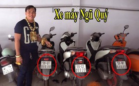 Phúc XO - Người đeo nhiều vàng giả nhất Việt Nam - có dàn xe biển ngũ quý cũng là đồ giả nốt